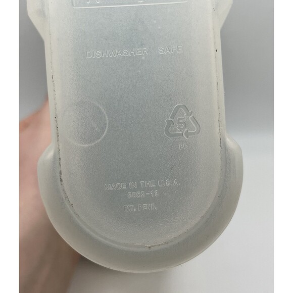 Vintage Anchor Hocking Plastic 3 3/4 Qt Cereal Keeper Storage Container USA Used - Picture 6 of 6